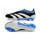 adidas Predator Elite Senza Lacci FG Nero Bianco Blu