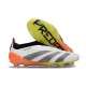 adidas Predator Elite Senza Lacci FG Bianco Nero Arancione