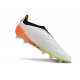 adidas Predator Elite Senza Lacci FG Bianco Nero Arancione