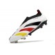 adidas Predator Elite Senza Lacci FG Bianco Nero Rosso Giallo