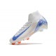 Nike Air Zoom Mercurial Superfly X Elite FG Blueprint FG Bianco Blu Racer