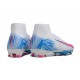 Nike Air Zoom Mercurial Superfly X Elite FG Bianco Rosa Blu