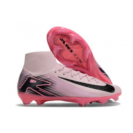 Nike Air Zoom Mercurial Superfly X Elite FG Rosa Nero