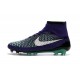 Nuovo Nike Magista Obra FG ACC Scarpe Calcio Viola Verde Nero