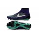 Nuovo Nike Magista Obra FG ACC Scarpe Calcio Viola Verde Nero