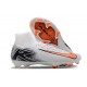 Nike Air Zoom Mercurial Superfly X Elite FG Bianco Arancio Nero