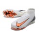 Nike Air Zoom Mercurial Superfly X Elite FG Bianco Arancio Nero