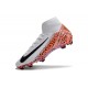 Nike Air Zoom Mercurial Superfly X Elite FG Bianco Arancio Nero