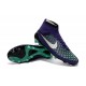 Nuovo Nike Magista Obra FG ACC Scarpe Calcio Viola Verde Nero