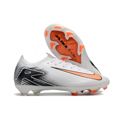 Scarpe Nike Mercurial Vapor 16 Elite FG Bianco Arancio Nero