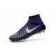 Nuovo Nike Magista Obra FG ACC Scarpe Calcio Viola Verde Nero