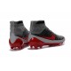 Nuovo Nike Magista Obra FG ACC Scarpe Calcio Grigio Rosso