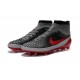 Nuovo Nike Magista Obra FG ACC Scarpe Calcio Grigio Rosso