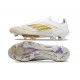 adidas F50+ Senza Lacci FG Ftwr Bianco Oro Met Ftwr Bianco