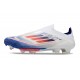 adidas F50+ Senza Lacci FG Ftwr Bianco Rosso Solare Blu Lucido