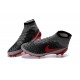 Nuovo Nike Magista Obra FG ACC Scarpe Calcio Grigio Rosso