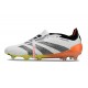 adidas Scarpe Predator Elite Tongue FG Bianco Nero Arancio