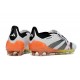 adidas Scarpe Predator Elite Tongue FG Bianco Nero Arancio