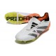 adidas Scarpe Predator Elite Tongue FG Bianco Nero Arancio