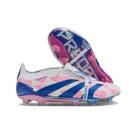 adidas Predator FT Elite FG Ftwr Bianco Solar Blu Solar Rosa