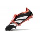 adidas Scarpe Predator Elite Tongue FG Nero Core Bianco Rosso Solare