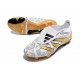 adidas Scarpe Predator Elite Tongue FG Bianco Oro Argento