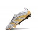 adidas Scarpe Predator Elite Tongue FG Bianco Oro Argento