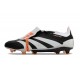 adidas Scarpe Predator Elite Tongue FG Bianco Nero Arancione