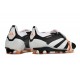 adidas Scarpe Predator Elite Tongue FG Bianco Nero Arancione