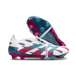 adidas Scarpe Predator Elite Tongue FG Bianco Blu Rosso