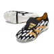 adidas Scarpe Predator Elite Tongue FG Nero Bianco Oro