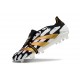 adidas Scarpe Predator Elite Tongue FG Nero Bianco Oro