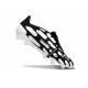 adidas Scarpe Predator Elite Tongue FG Nero Bianco Oro