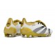 adidas Scarpe Predator Elite Tongue FG Bianco Nero Core Oro Met