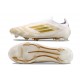 Adidas F50 Elite Senza Lacci FG Ftwr Bianco Oro Met Ftwr Bianco