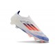 Adidas F50 Elite Senza Lacci FG Bianco Blu Lucido Rosso Solare