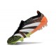 adidas Scarpe Predator Elite Tongue FG Nero Bianco Rosso Verde