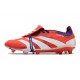 adidas Scarpe Predator Elite Tongue FG Rosso Bianco