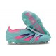 adidas Scarpe Predator Elite Tongue FG Blu Rosa