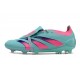 adidas Scarpe Predator Elite Tongue FG Blu Rosa