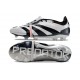 adidas Scarpe Predator Elite Tongue FG Argento Nero