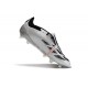 adidas Scarpe Predator Elite Tongue FG Argento Nero