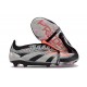 adidas Scarpe Predator Elite Tongue FG Nero Argento Rosso