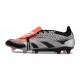 adidas Scarpe Predator Elite Tongue FG Nero Argento Rosso