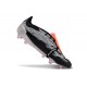 adidas Scarpe Predator Elite Tongue FG Nero Argento Rosso