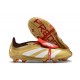 adidas Predator 24 Elite FT FG Oro Met Bianco Rosso