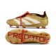 adidas Predator 24 Elite FT FG Oro Met Bianco Rosso