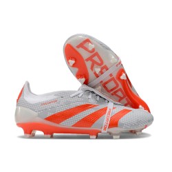 adidas Predator 24 Elite FT FG Grigio Rosso