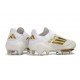 Scarpe da Calcio adidas F50+ Elite FG Ftwr Bianco Oro Met Ftwr Bianco