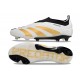 adidas Predator Elite Senza Lacci FG Bianco Oro